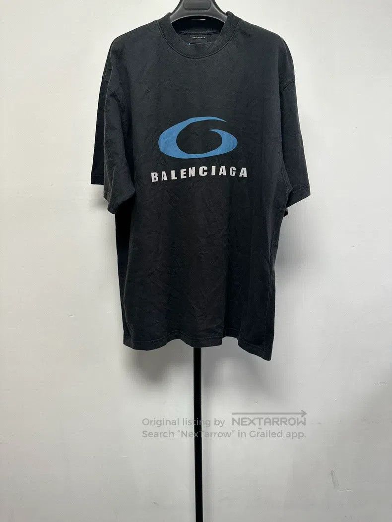 Balenciaga Balenciaga Letter Pattern Printed Short Sleeve T-Shirt Size US M / EU 48-50 / 2 - 1 Thumbnail