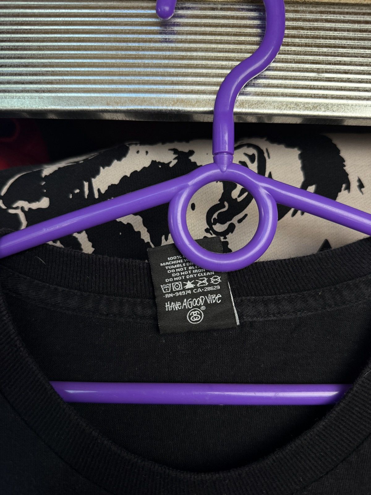 Stussy Vtg Stussy Tee Big Logo Printed Size US L / EU 52-54 / 3 - 6 Thumbnail