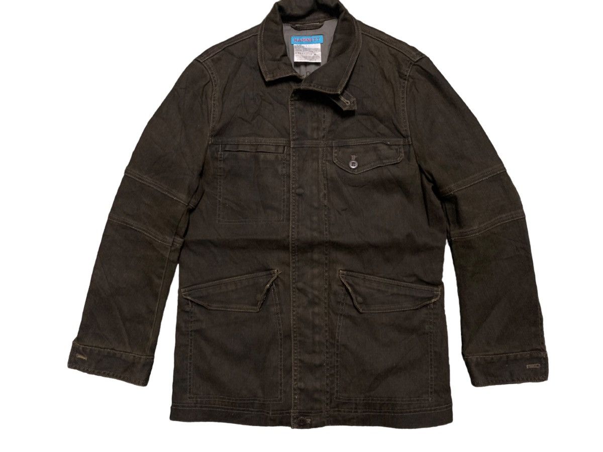 image of Avant Garde x Katharine Hamnett London 90's Katharine Hamnett London Blouson Denim Jacket in Brown 