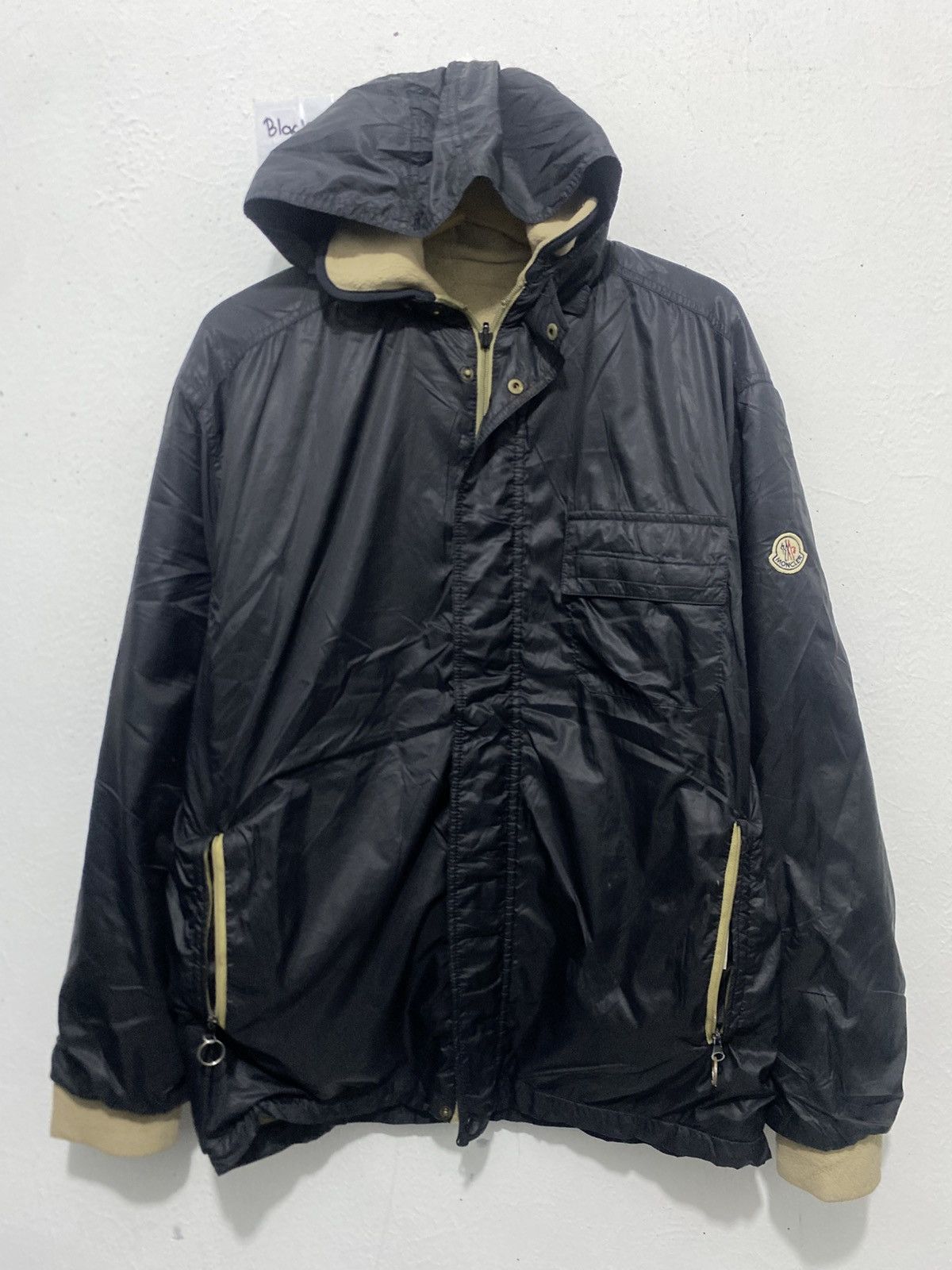 Moncler Vintage Moncler Husky Reversible Fleece Hidden Hoodie Jacket Size US M / EU 48-50 / 2 - 1 Thumbnail