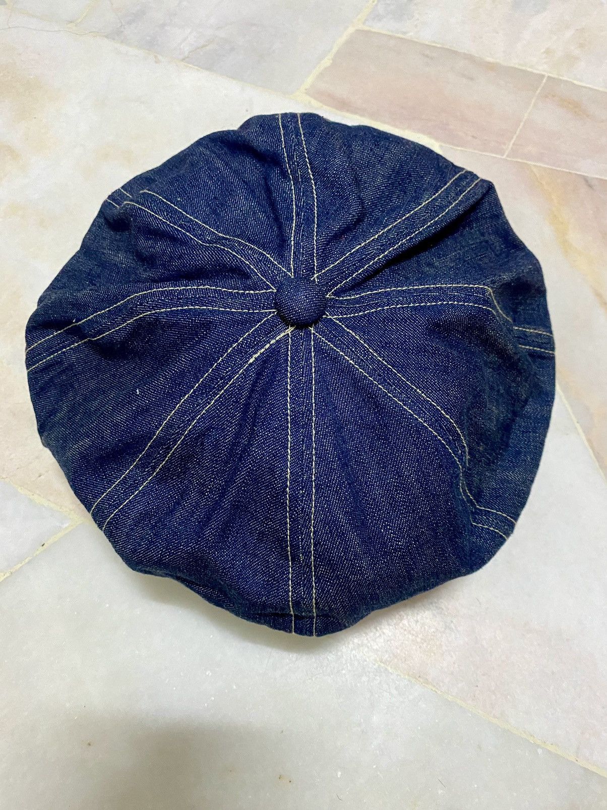 Neighborhood Neighborhood Blue denim newboys cap Size ONE SIZE - 3 Thumbnail