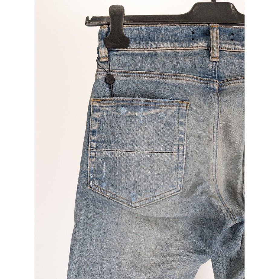 Amiri o1rshd1 Rainbow Paisley Thrasher Jeans in Clay Indigo Size US 28 / EU 44 - 16 Thumbnail