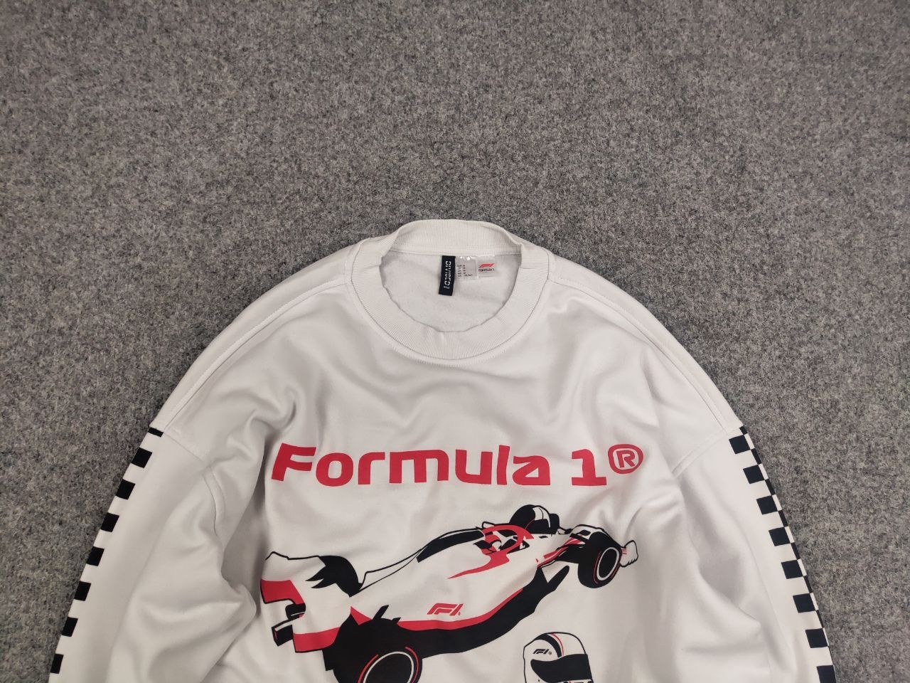 Formula 1 Formula 1 Classic Racing H&M logo Oversized Sweatshirt Size M / US 6-8 / IT 42-44 - 4 Thumbnail