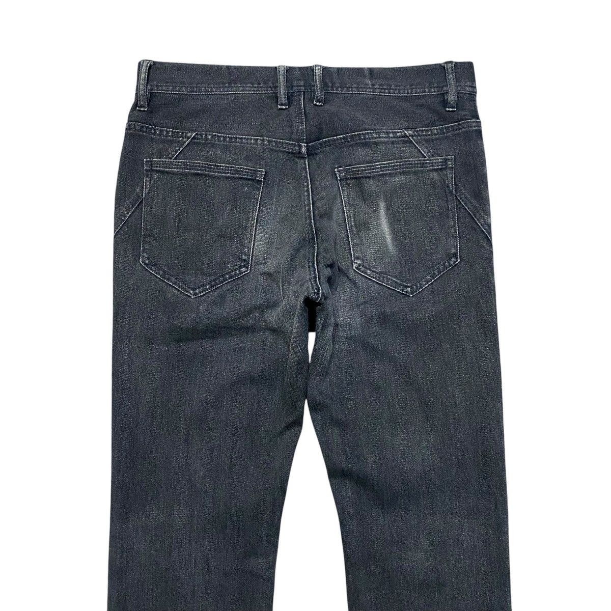 Tete Homme TETE HOMME Black Denim Slim Jeans Size US 30 / EU 46 - 9 Thumbnail