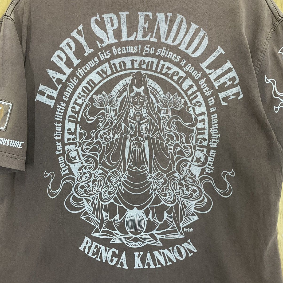 Japanese Brand BUDDHISTIC ART RENGGA KANNON SHIRTS Size US M / EU 48-50 / 2 - 5 Thumbnail