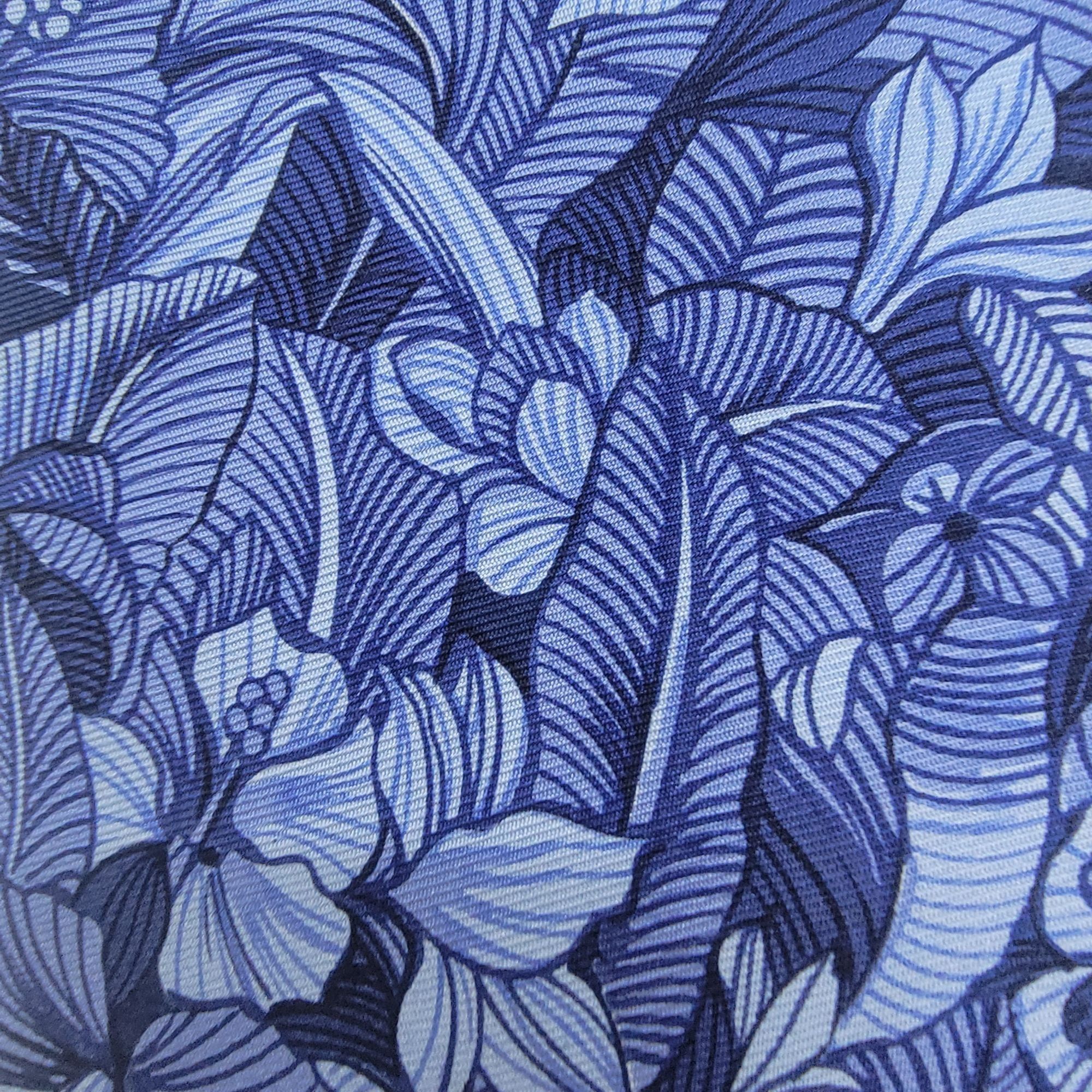 Tommy Bahama Vintage Tommy Bahama 100% Silk Tie Blue Leaves Flowers rare Size ONE SIZE - 6 Thumbnail