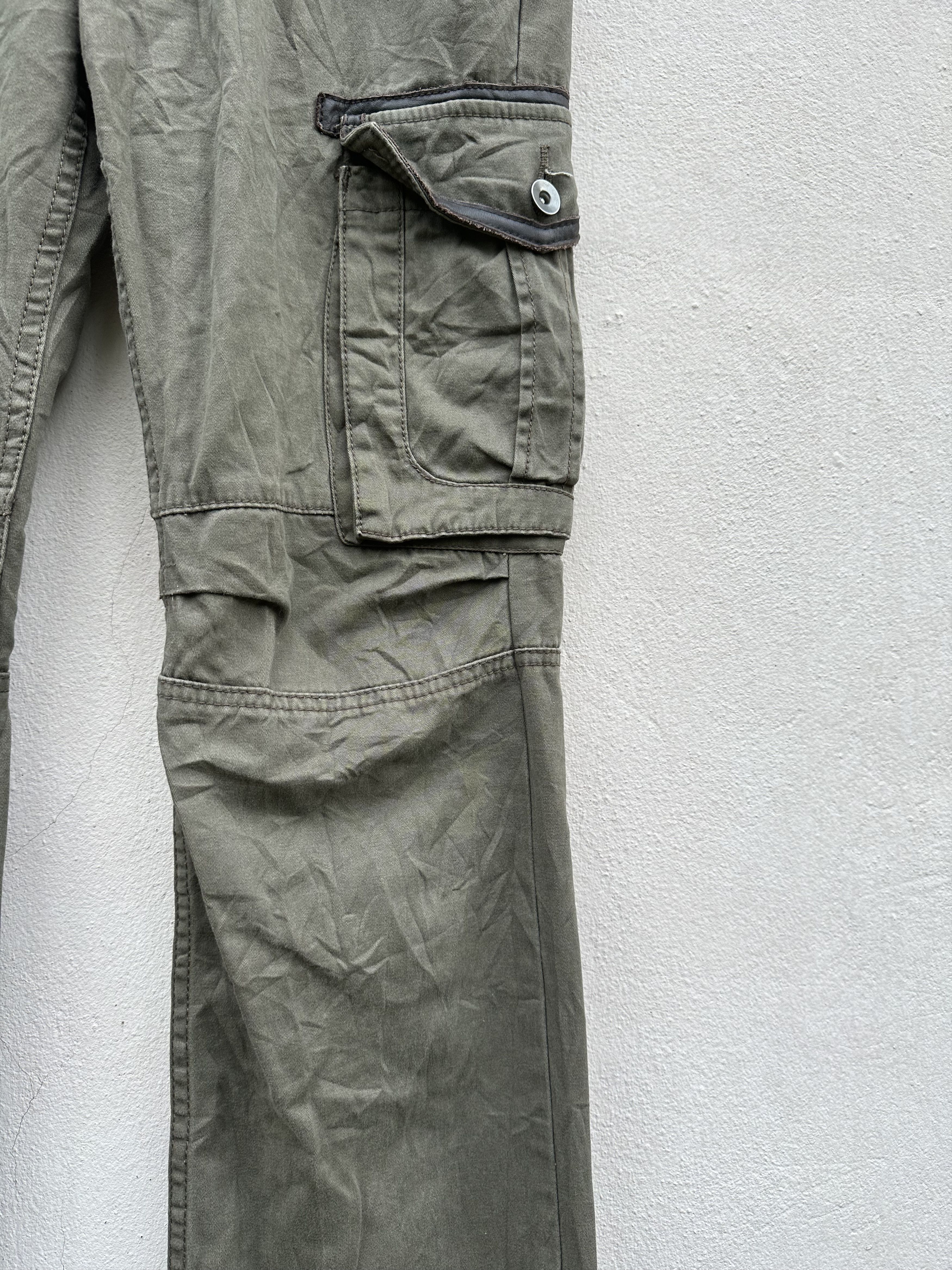 JACKROSE Japanese Brand JackRose Distressed Cargo Trouser Pant Size US 31 - 10 Thumbnail