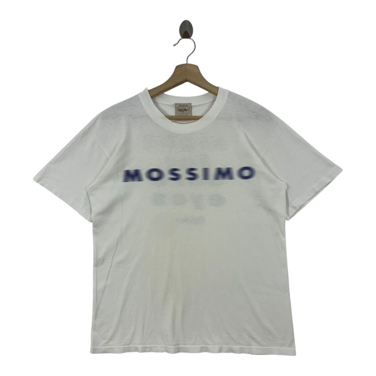 Mossimo × Vintage Vintage MOSSIMO glitch Spellout tee Size US S / EU 44-46 / 1 - 2 Thumbnail