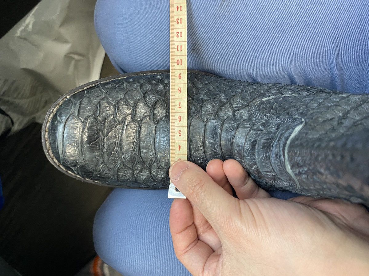 Ma+ Carpe Diem Black python S21M boots Size US 7 / EU 40 - 6 Thumbnail