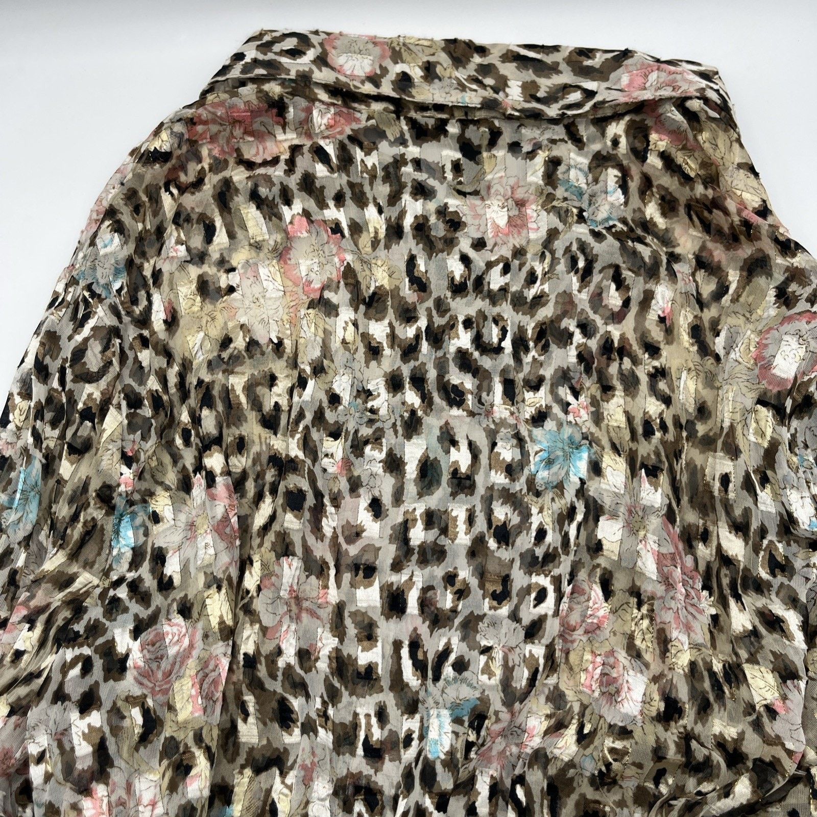 Other Ashley Stewart Plus Women's LIGHTWEIGHT Leopard ANIMAL PRINT Size XXL / US 16-18 / IT 52-54 - 17 Thumbnail