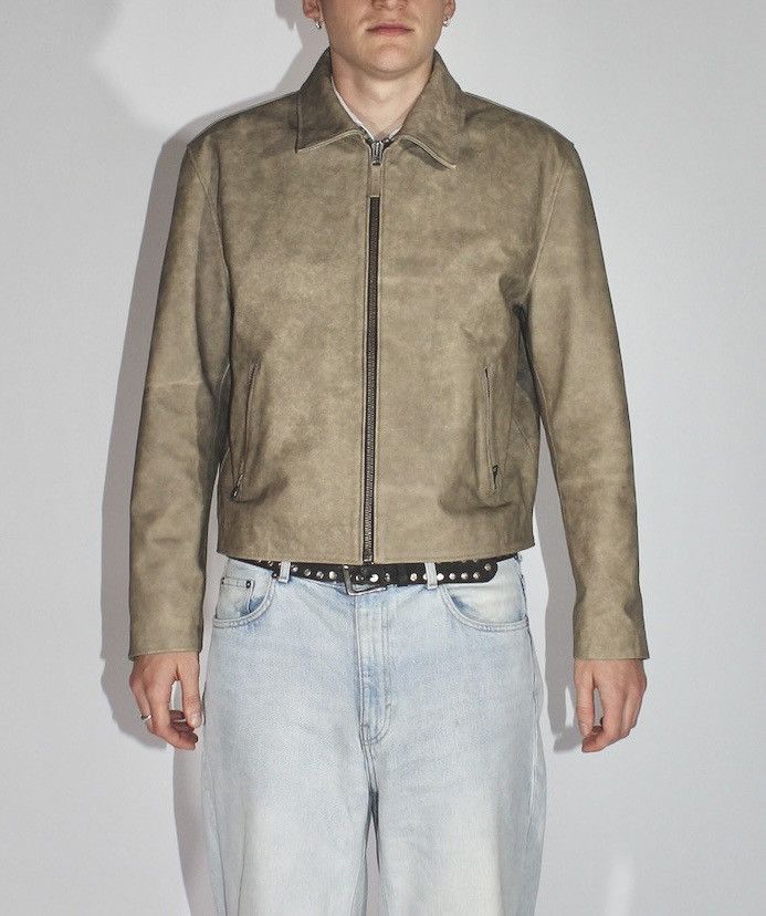 Designer × Genuine Leather 1/1 handmade genuine leather jacket sample Size US M / EU 48-50 / 2 - 3 Thumbnail