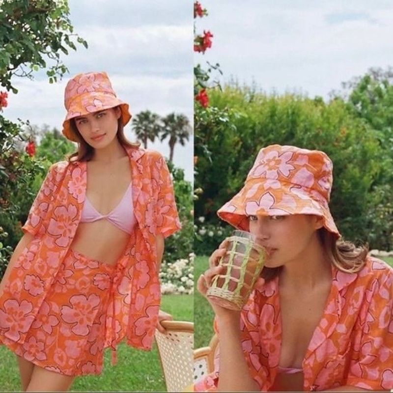Anthropologie Anthropologie Faithfull The Brand Linen Top Floral Size L / US 10 / IT 46 - 9 Thumbnail
