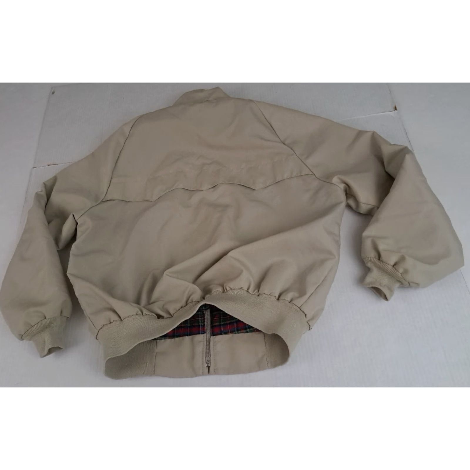 Vintage VINTAGE Ozark Trail Jacket Plaid Full Zip Insulated Mid-Length Beige Tan Men's Regular 90s USA Made Size US L / EU 52-54 / 3 - 6 Thumbnail