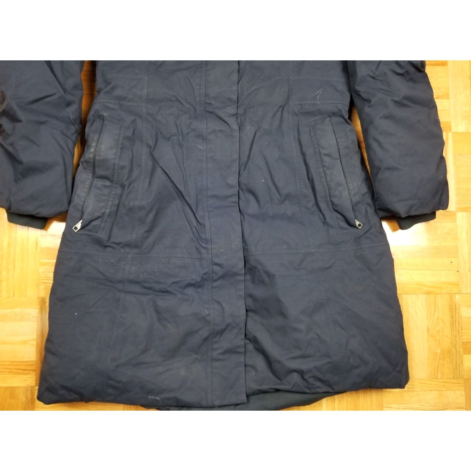 The North Face VINTAGE The North Face HYVENT Goose Down Long Parka Jacket Womens Medium Jacket Black Long Parka Women’s Medium Hooded? Size M / US 6-8 / IT 42-44 - 3 Thumbnail