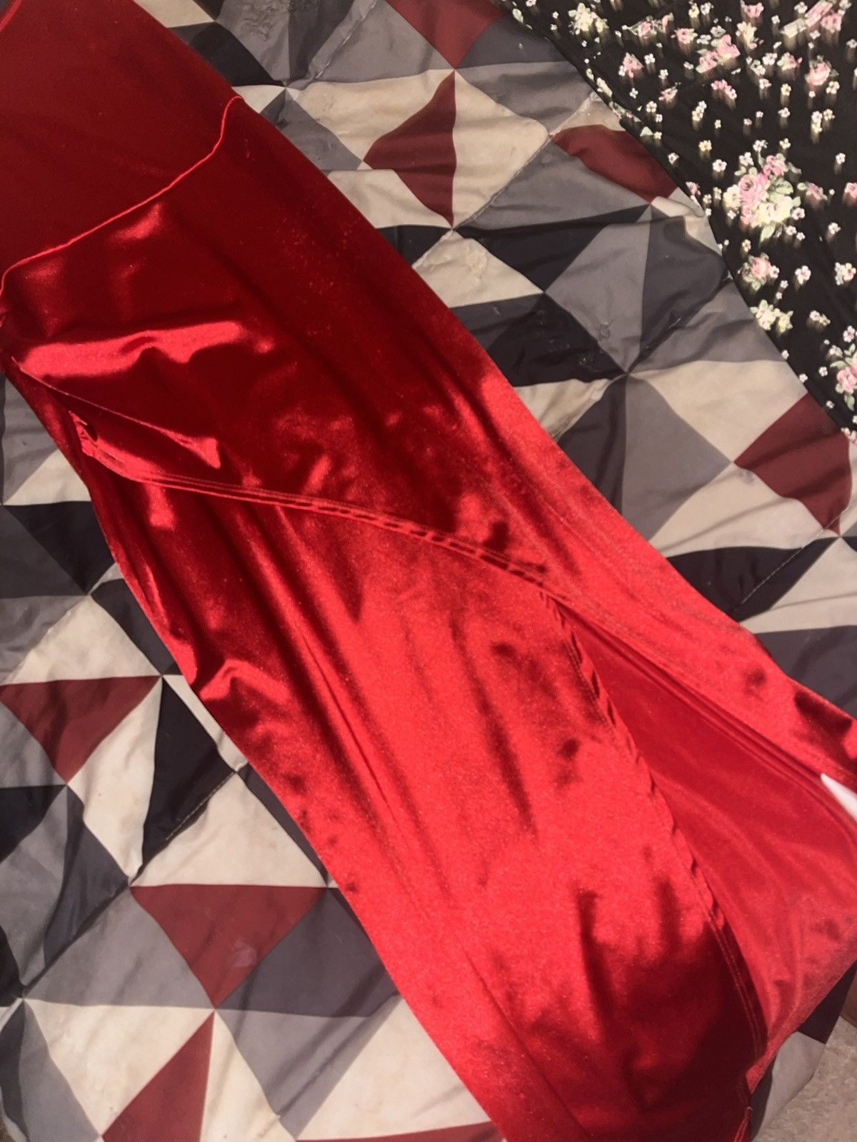 Designer Red dress Size L / US 10 / IT 46 - 2 Thumbnail