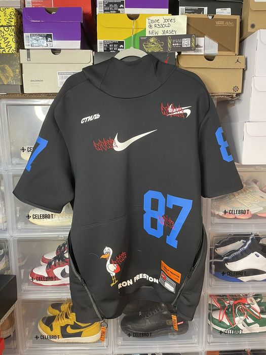 Nike x heron preston ss best sale jacket black