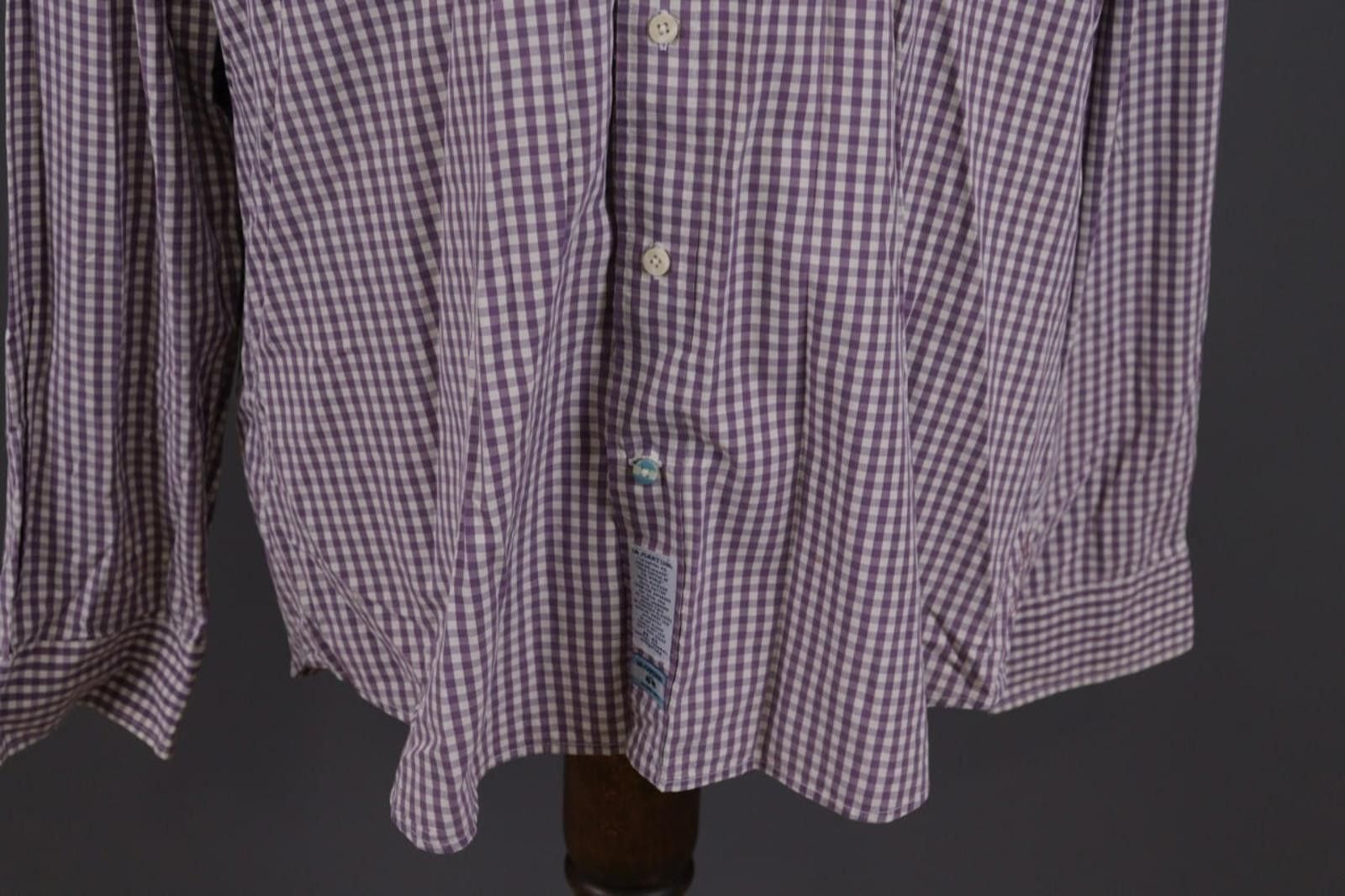 La Martina La Marina Buenos Aires Purple Check Shirt Size 3XL Size US XXL / EU 58 / 5 - 3 Thumbnail