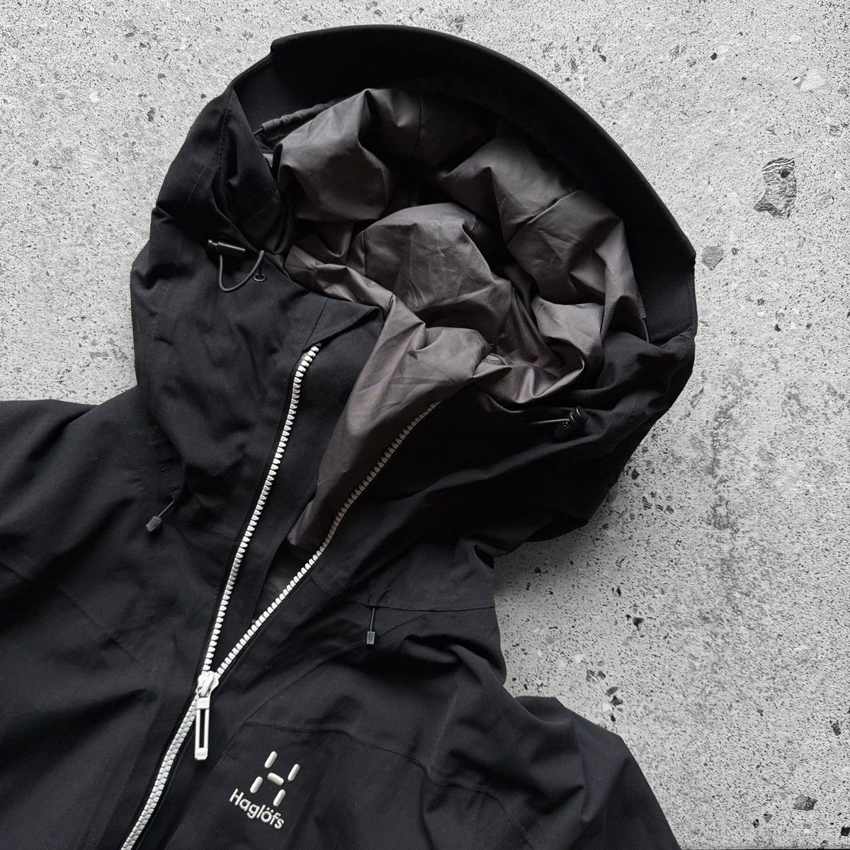 Haglofs Haglofs Womens Niva Insulated Parka Black Shell Zip Jacket Size L / US 10 / IT 46 - 4 Thumbnail