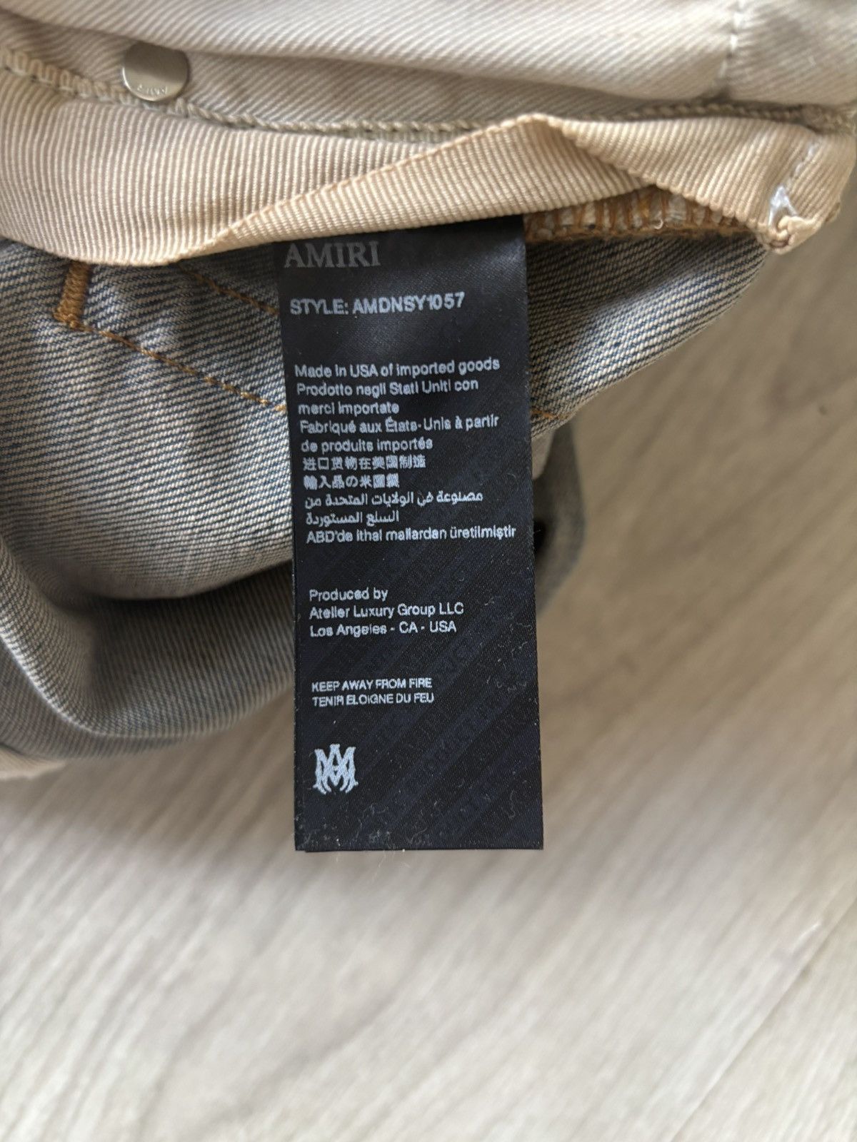 Amiri Amiri jeans. Size US 34 / EU 50 - 6 Thumbnail
