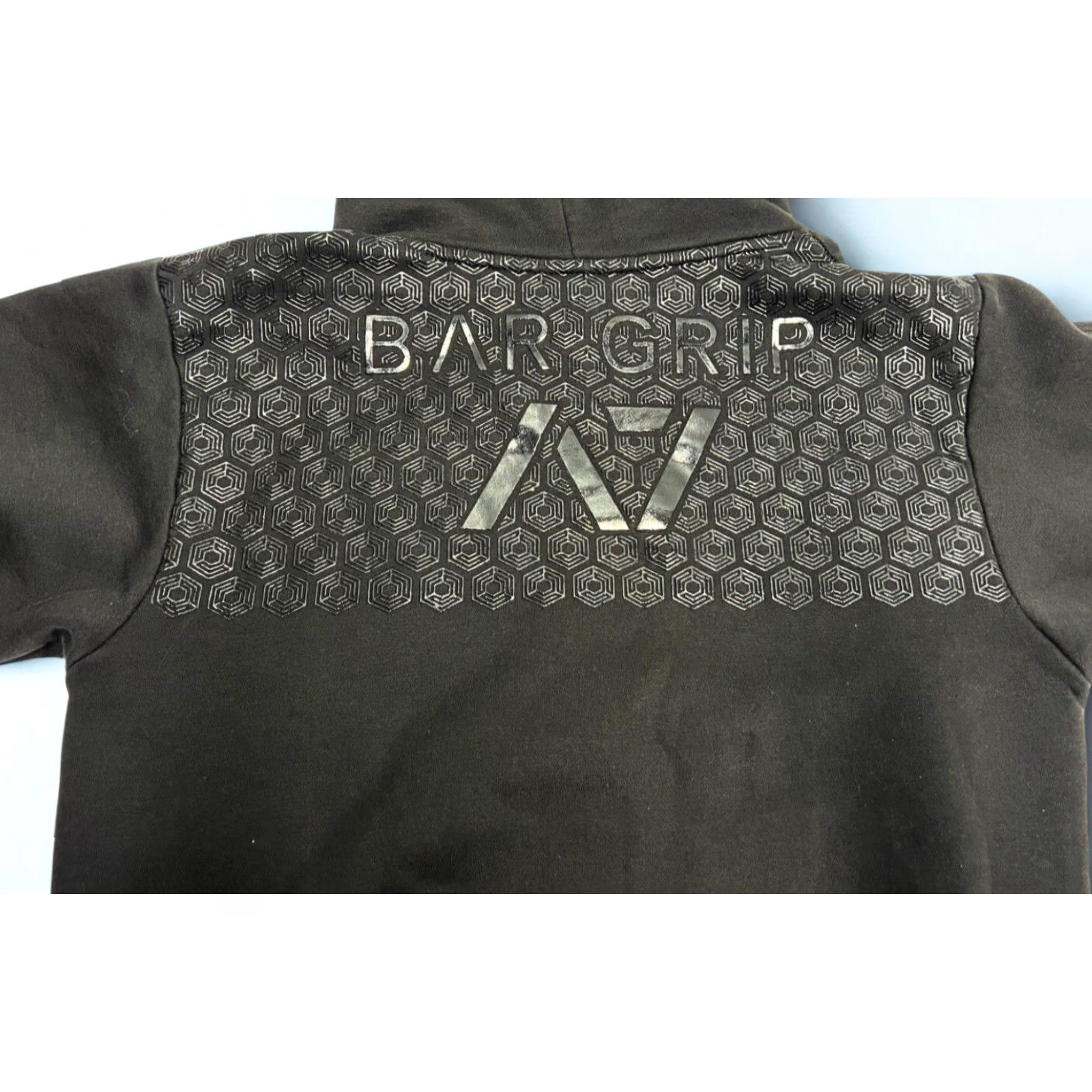 Logo 7 A7 Bar Grip Hoodie Men S Black Powerlifting Sweatshirt Textured Back Logo EUC Size US S / EU 44-46 / 1 - 6 Thumbnail