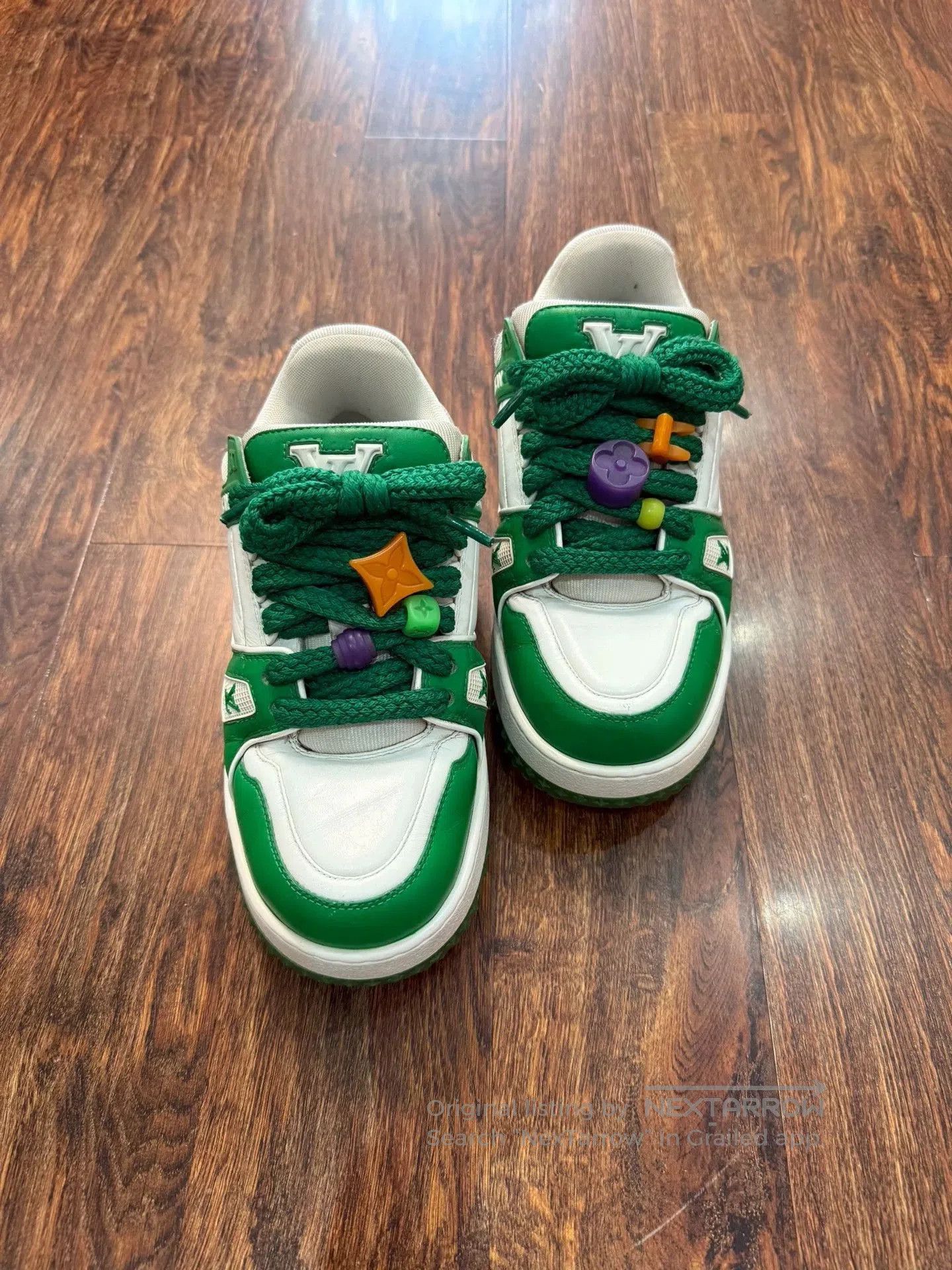 Louis Vuitton Multi-Color Low-Top Sneakers Size 6.5. Size US 6.5 / EU 39-40 - 4 Thumbnail