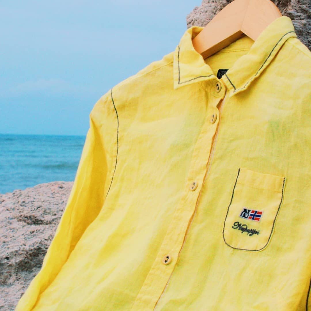 Napapijri Napapijri Yellow Shirt long sleeves Size S Made in India Size US S / EU 44-46 / 1 - 1 Thumbnail