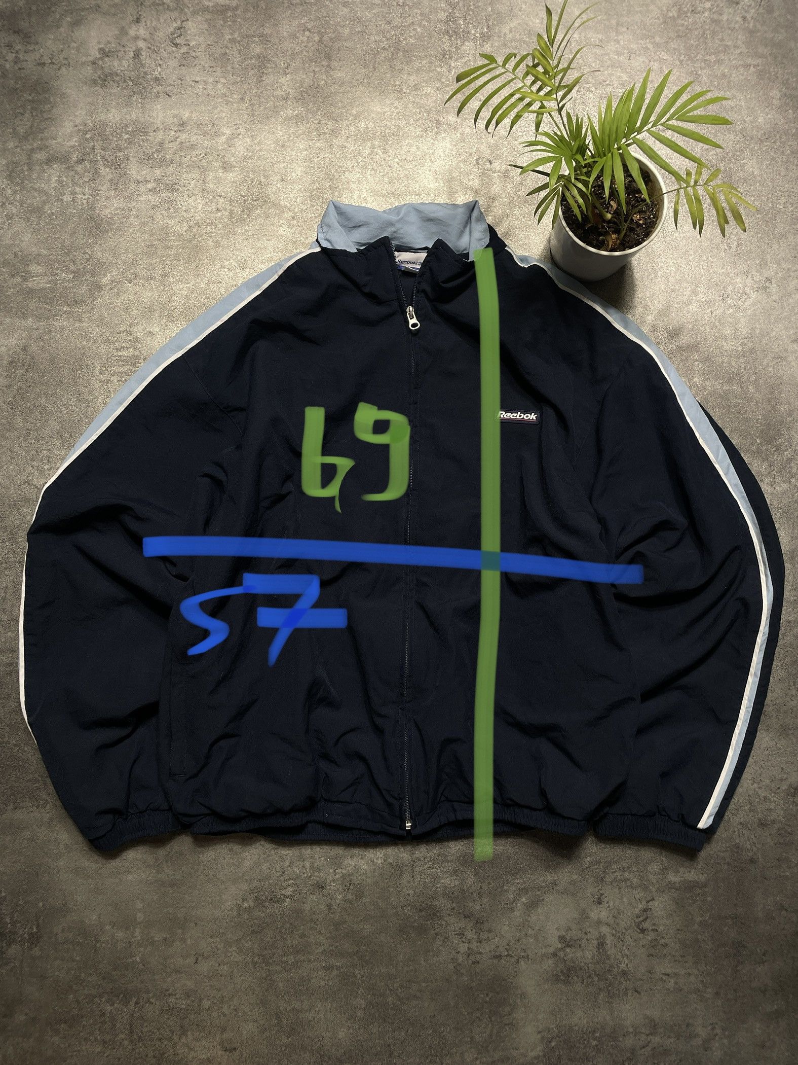 Reebok RARE Vintage Y2K Reebok Sweatshirt Zip Size US L / EU 52-54 / 3 - 13 Thumbnail