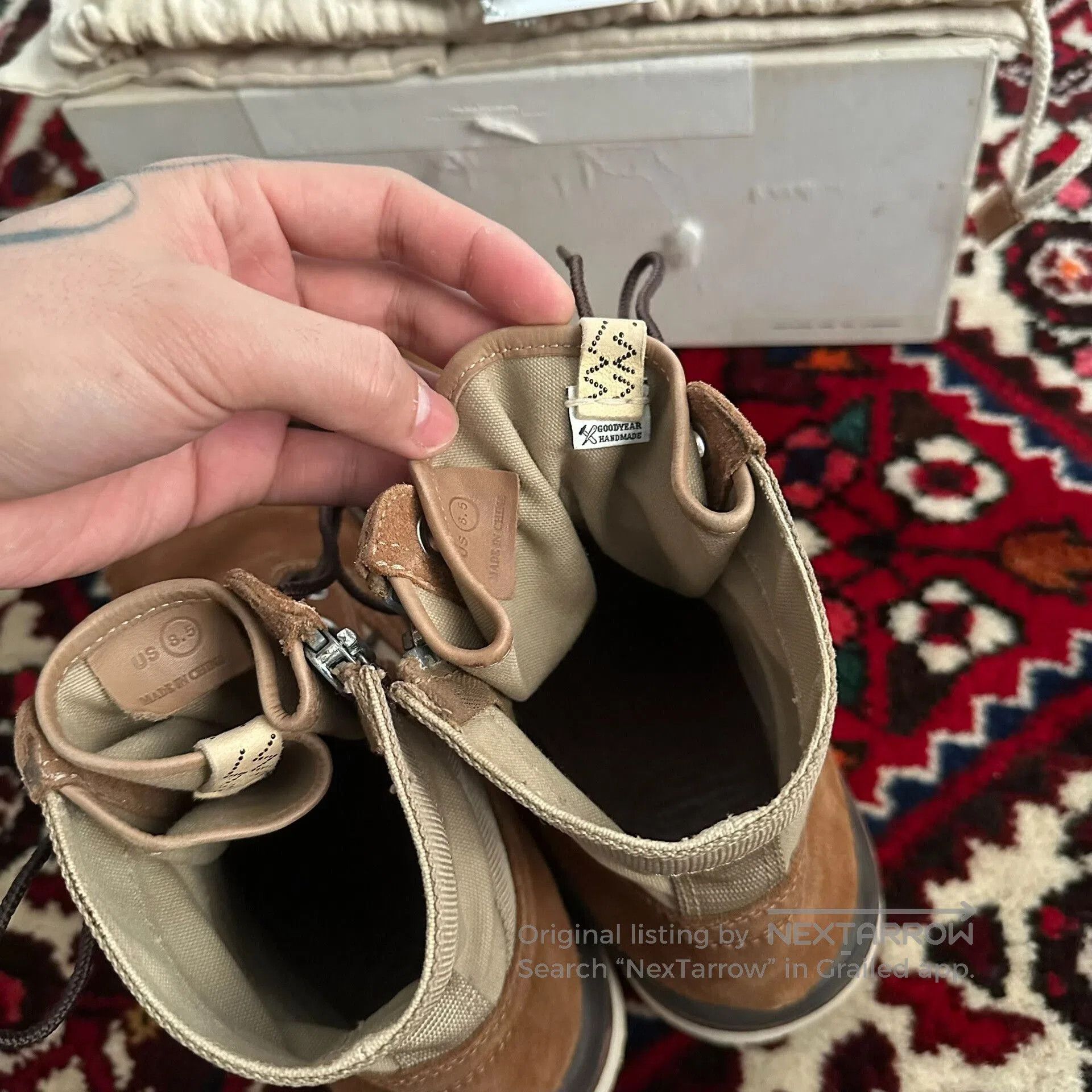 Visvim Visvim Folk Camel Boots Size 8.5. Size US 8.5 / EU 41-42 - 8 Thumbnail
