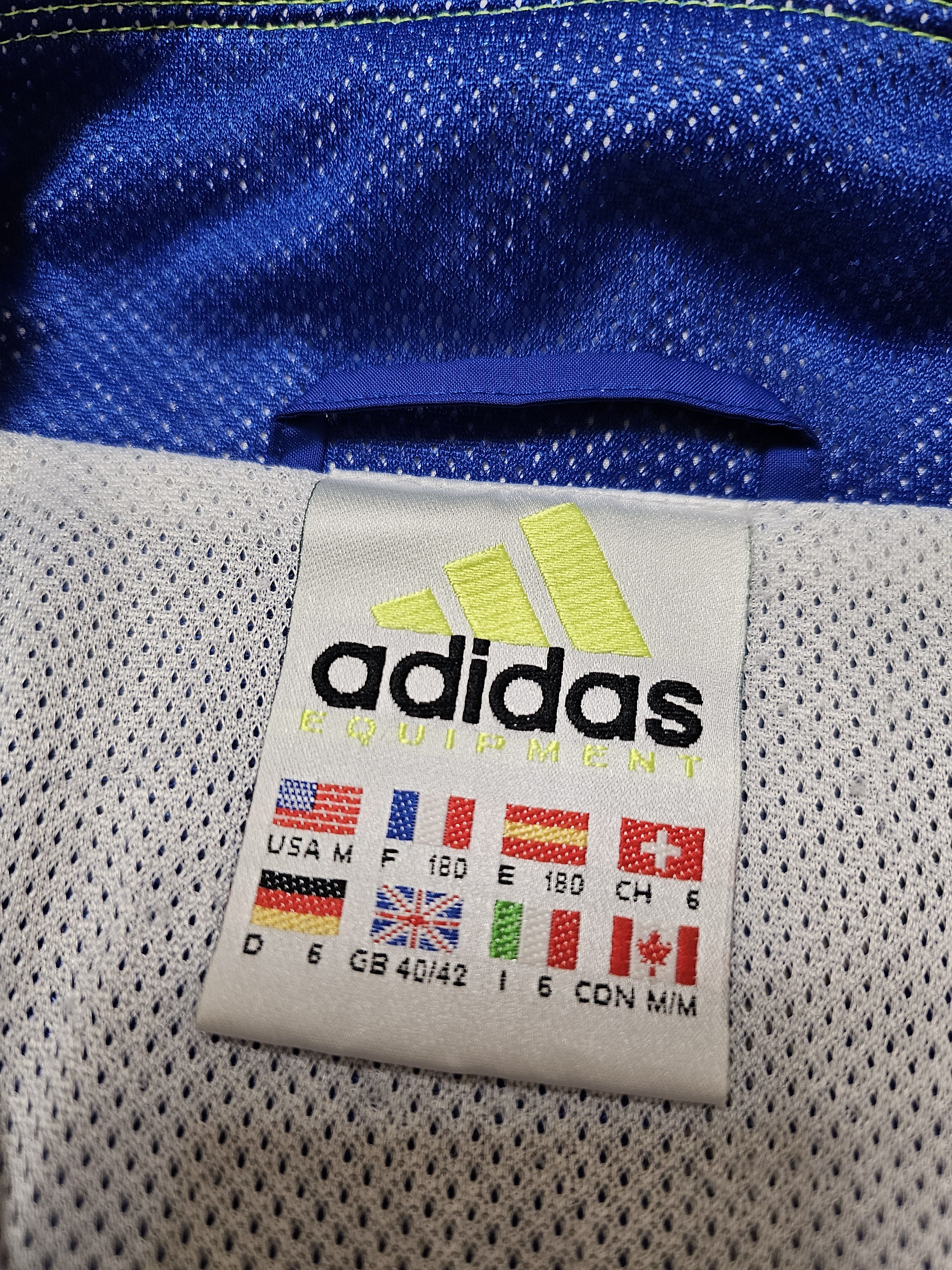 Adidas × Vintage ADIDAS EQUIPMENT VINTAGE JACKET 90s SOCCER TRAINING JACKET Size US M / EU 48-50 / 2 - 8 Thumbnail