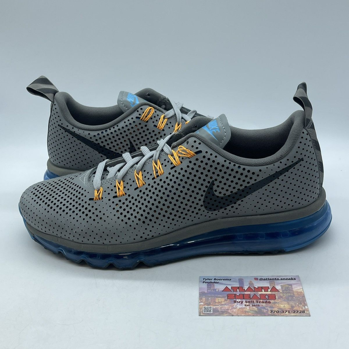 Nike Air max 90 motion wolf grey blue Size US 11 / EU 44 - 1 Thumbnail