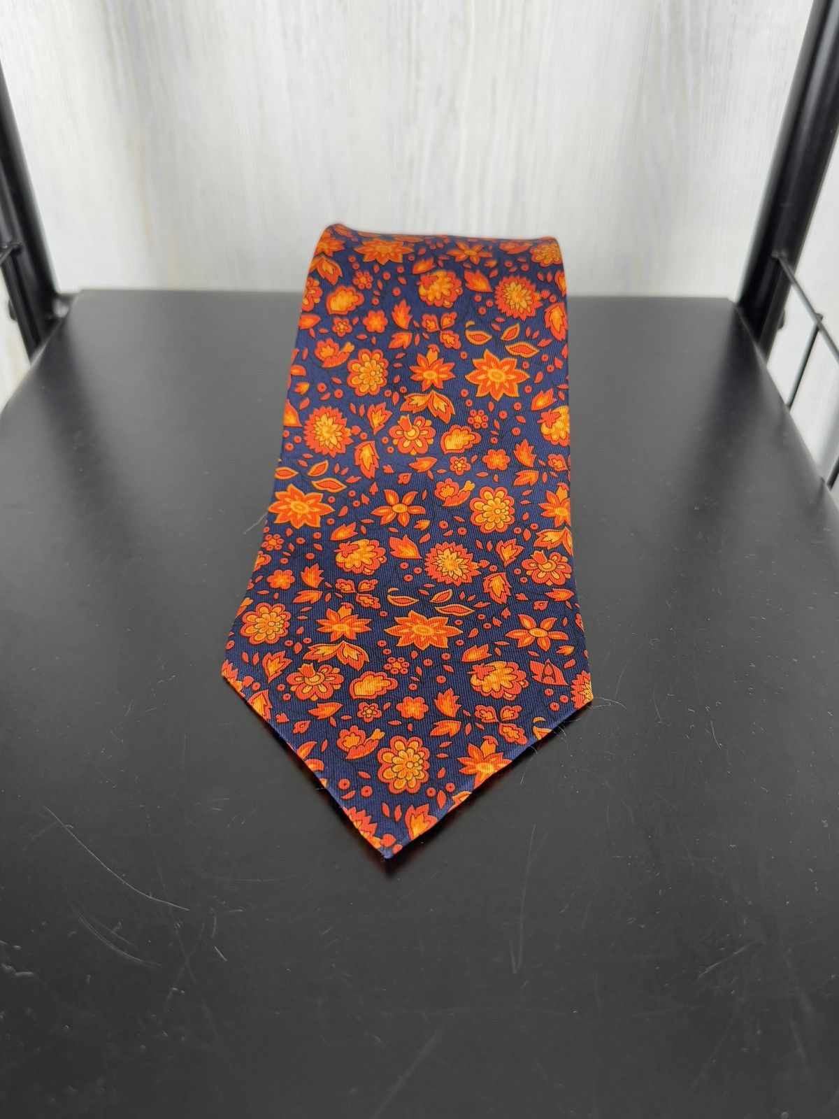 Other ARNYS PARIS FLOWER FLORAL SILK LUXURY TIE Size ONE SIZE - 2 Thumbnail