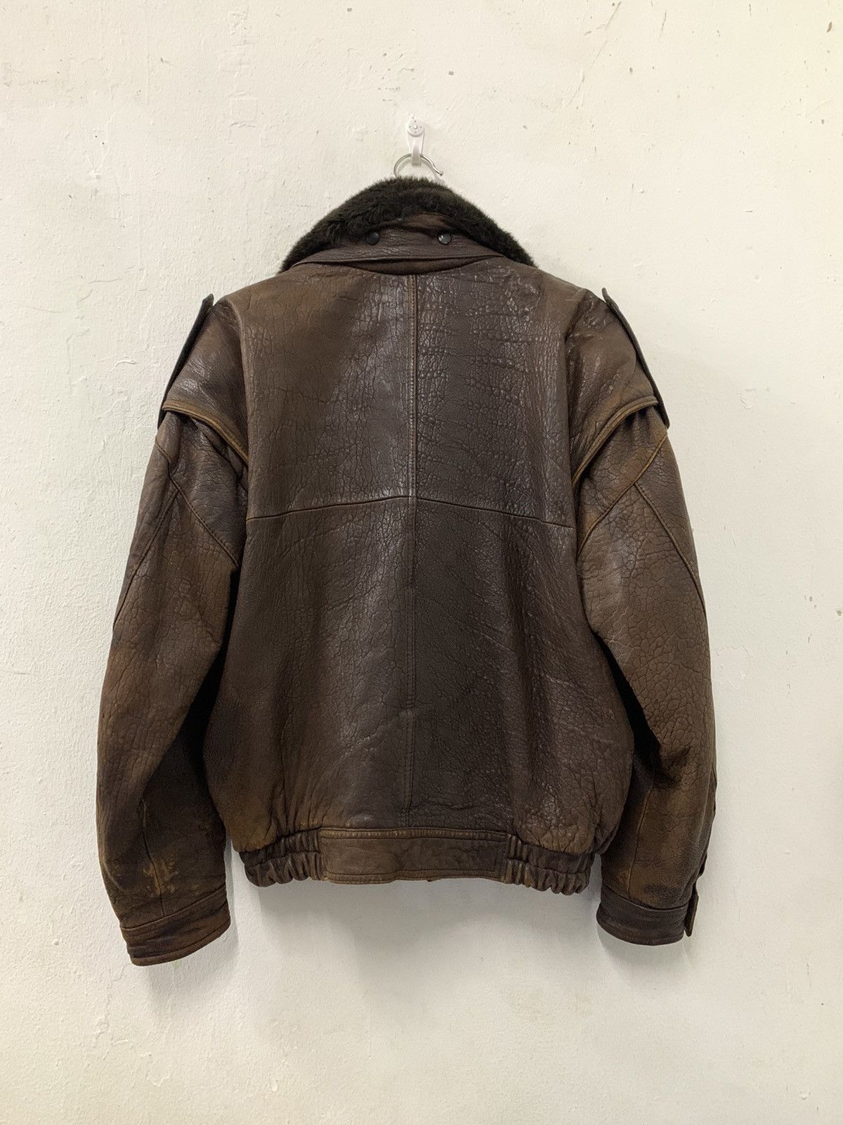 Japanese Brand Leather Jacket Garbo Size US M / EU 48-50 / 2 - 2 Thumbnail