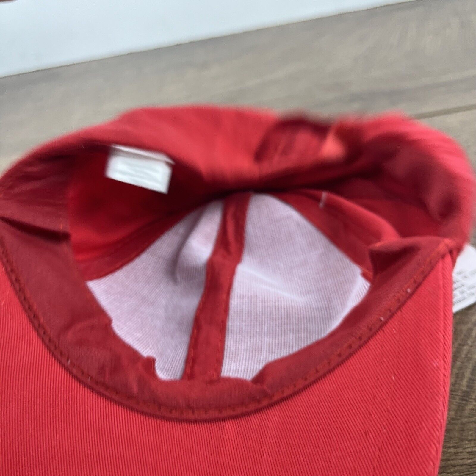 Other Plain Red Hat Baseball Hat Red Adjustable Hat Red Adult Size Size ONE SIZE - 12 Thumbnail
