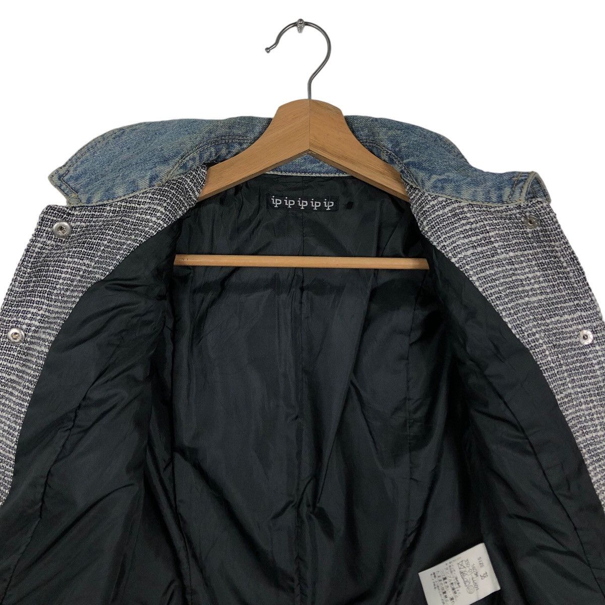 Japanese Brand 🔥Rare Cropped Denim Jacket Biker Wear IP IP Japan Made Size US M / EU 48-50 / 2 - 11 Thumbnail