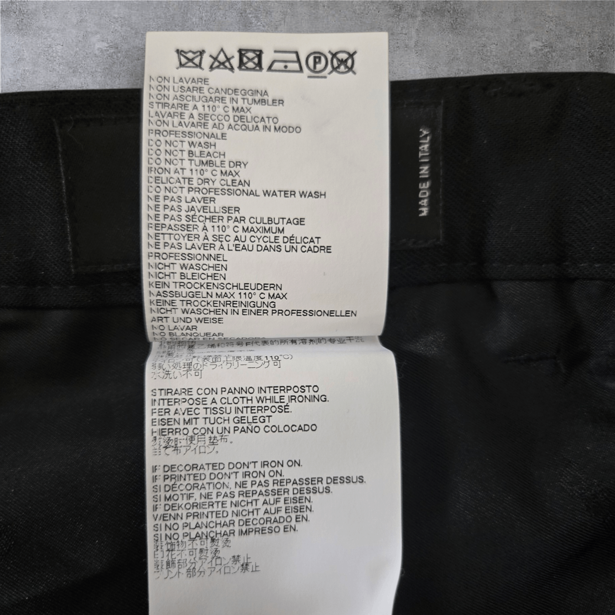Dsquared2 Dsquared2 Wool Cropped Ankle Zip Pants – Size 50 (US 32) Size US 32 / EU 48 - 2 Thumbnail