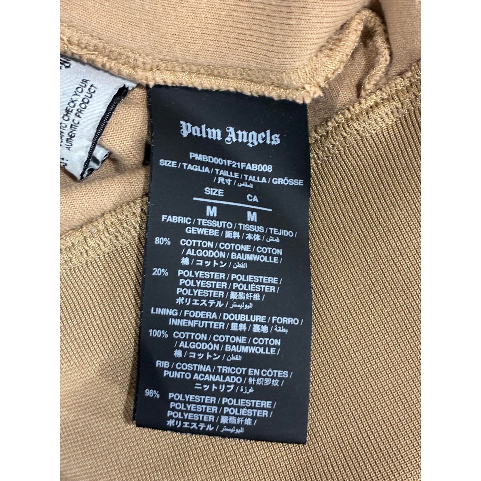 Palm Angels Palm Angels Velour Rainbow Beige Track Suit Size US M / EU 48-50 / 2 - 4 Thumbnail