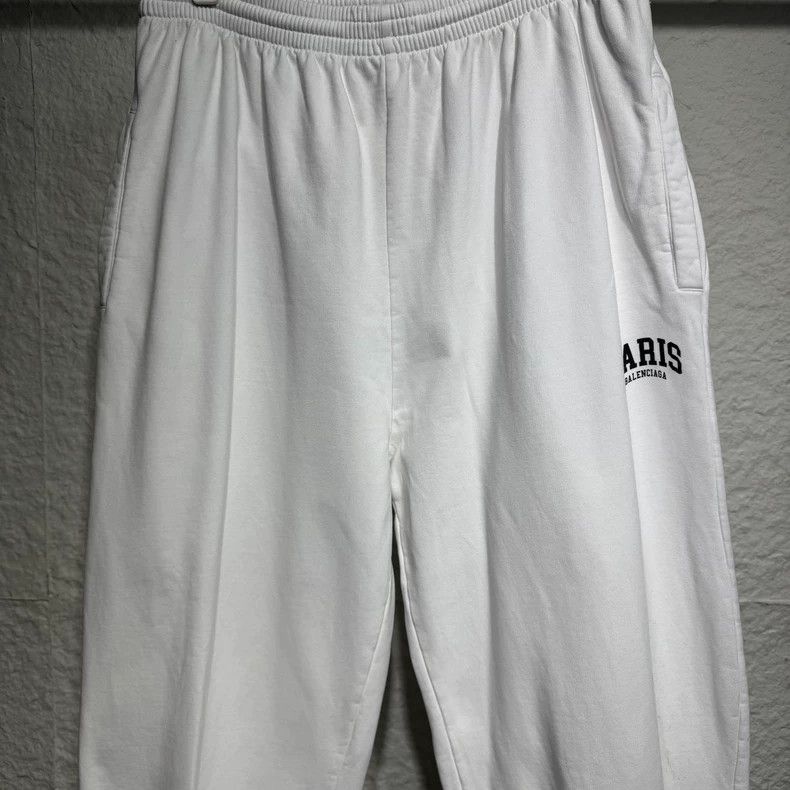 Balenciaga Balenciaga size m FW22 Solid Monogram Logo Corset Sweatpant Size US 30 / EU 46 - 2 Thumbnail