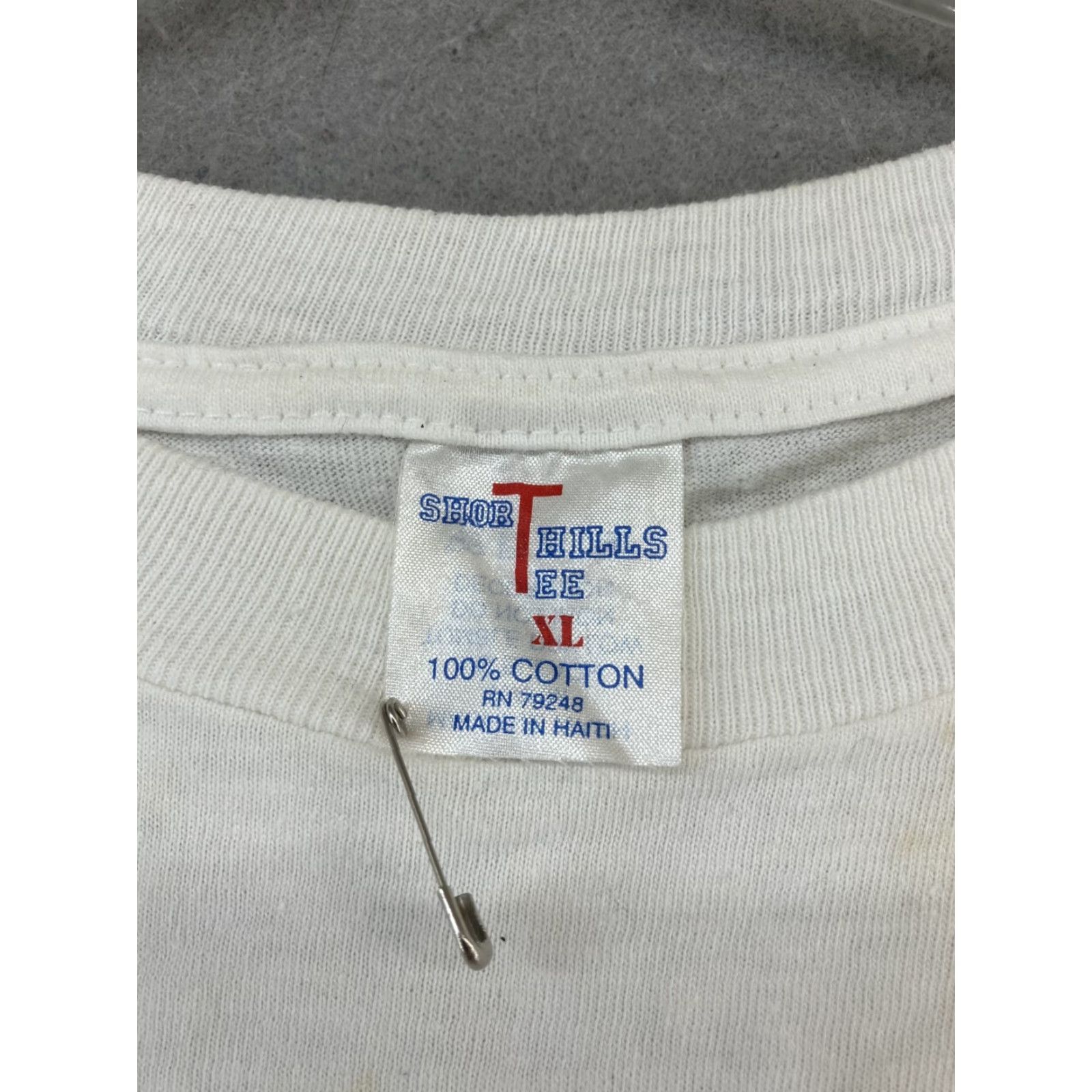 Vintage Short Hills Tee Shirt Adult XL 50th Birthday Graphic Let The Fun Begin White Size US XL / EU 56 / 4 - 3 Thumbnail