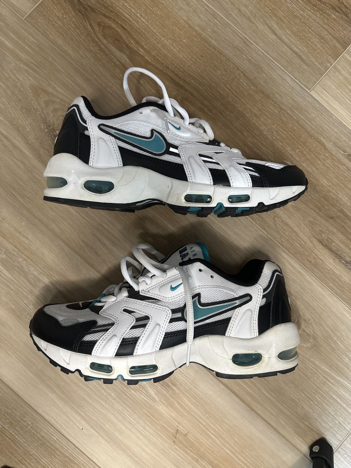 image of Nike Air Max 96 2 “White Mystic Teal” Shoes, Men's