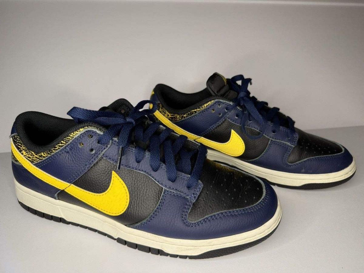 Nike Nike Dunk Low “Vintage Michigan” Size US 9 / EU 42 - 1 Thumbnail