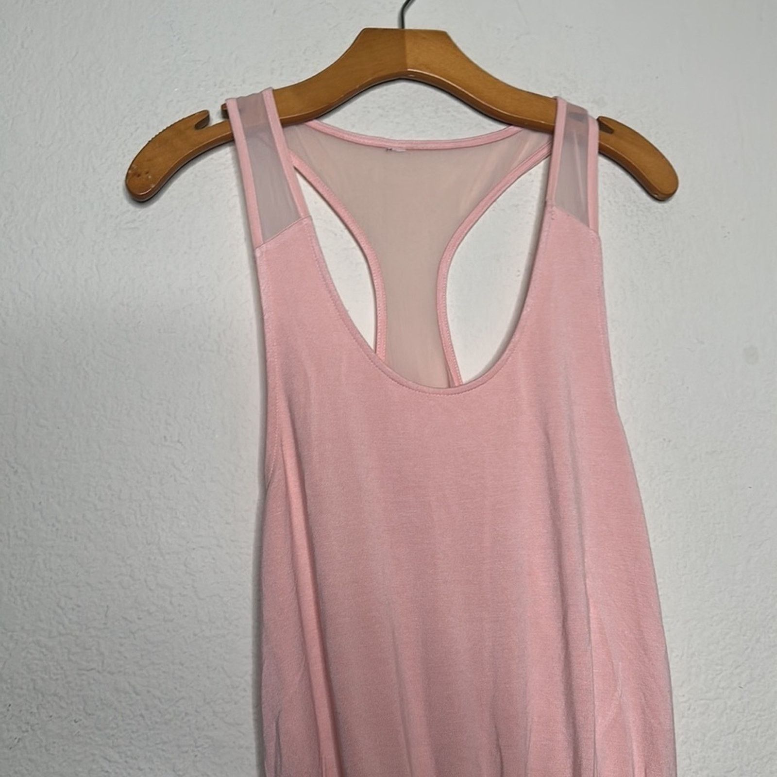 Alo Yoga Revolve Alo Yoga Tranquility Romper in Shell (Peach) Size L Size 31" - 10 Thumbnail