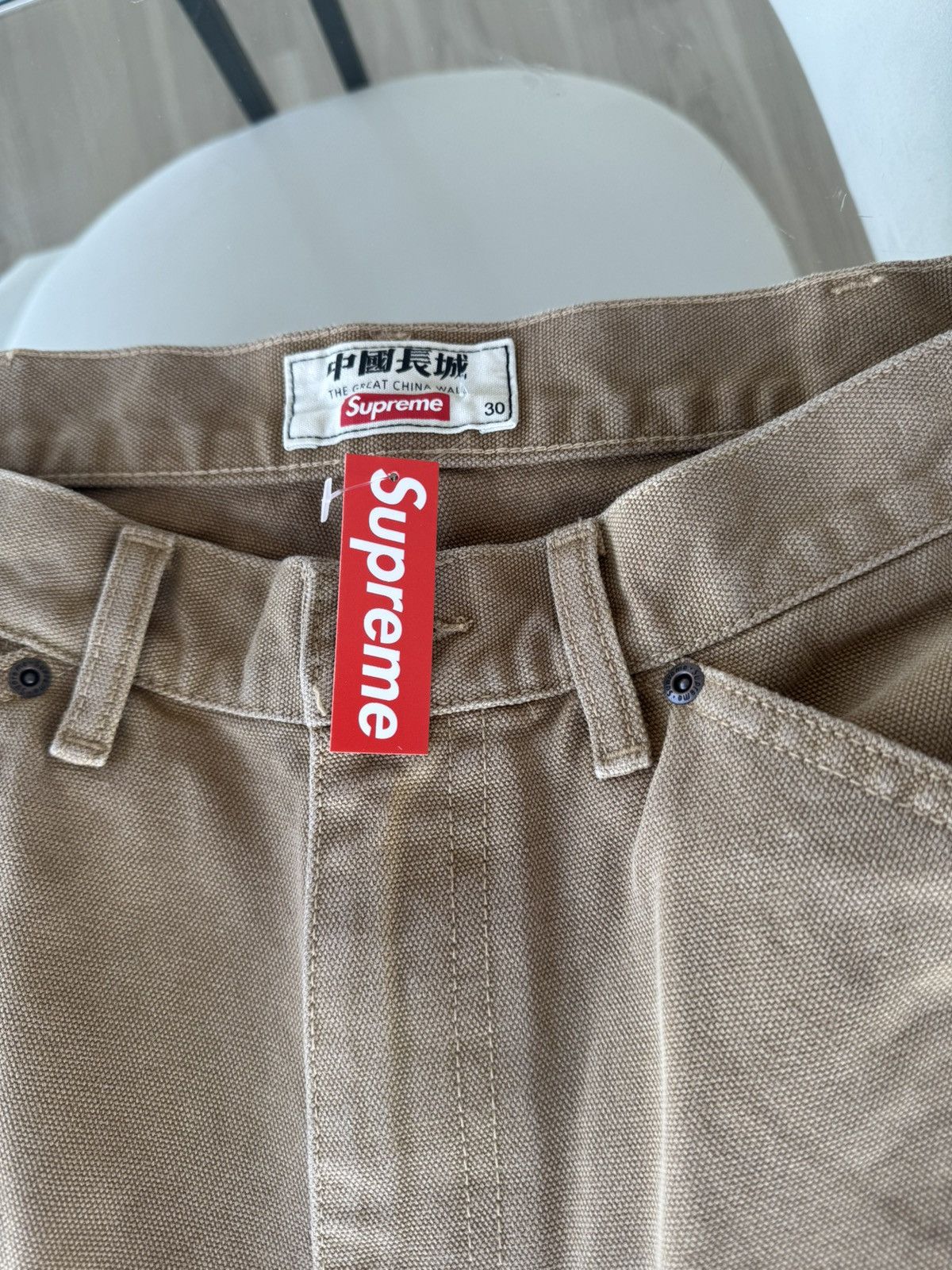 Supreme × The Great China Wall Supreme The Great China Wall Double Knee Painter Pant Size US 30 / EU 46 - 8 Thumbnail