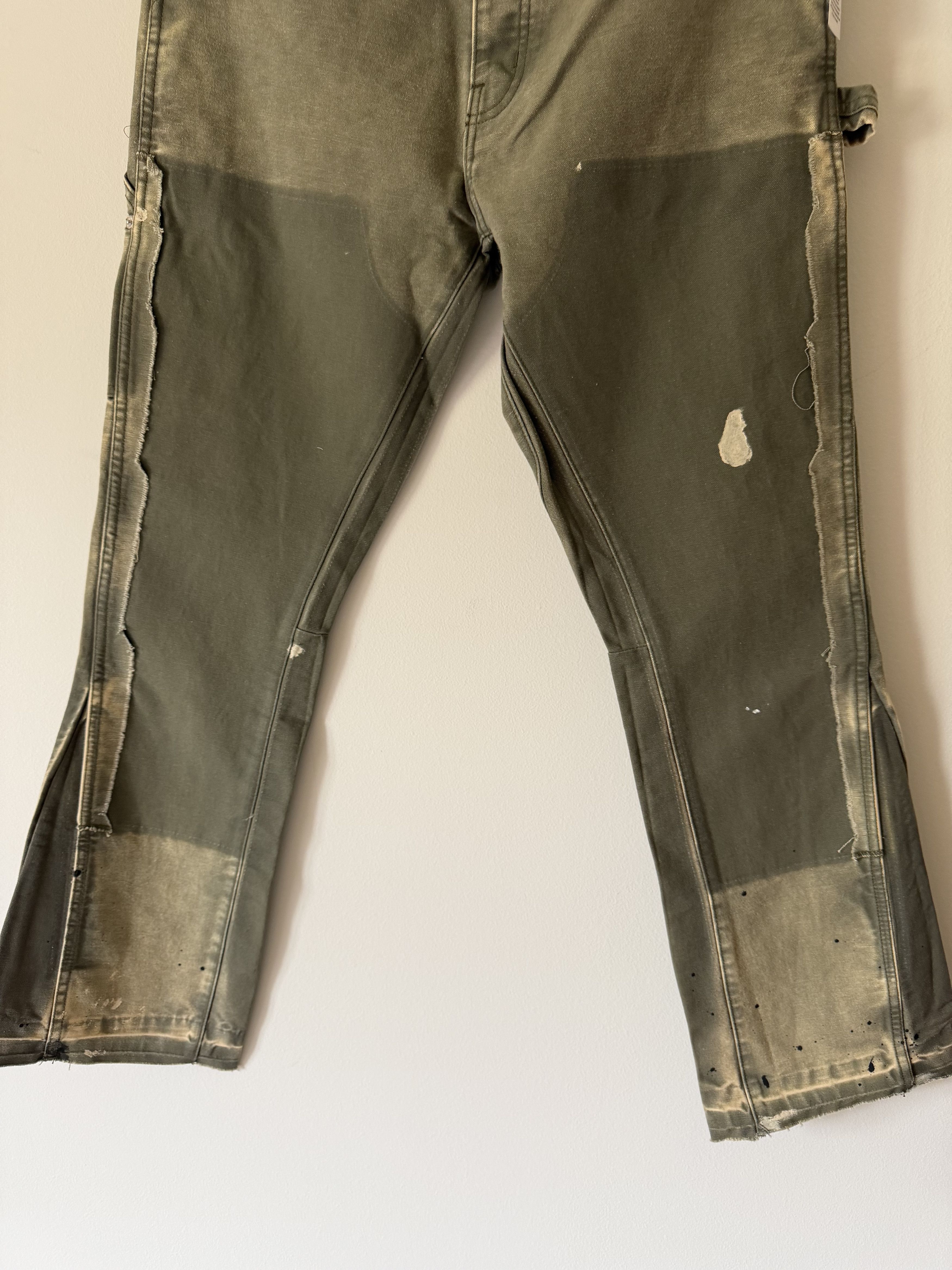 Gallery Dept. Gallery Dept. LA Flare Carpenter Pants in Moss Green Size US 33 - 3 Thumbnail