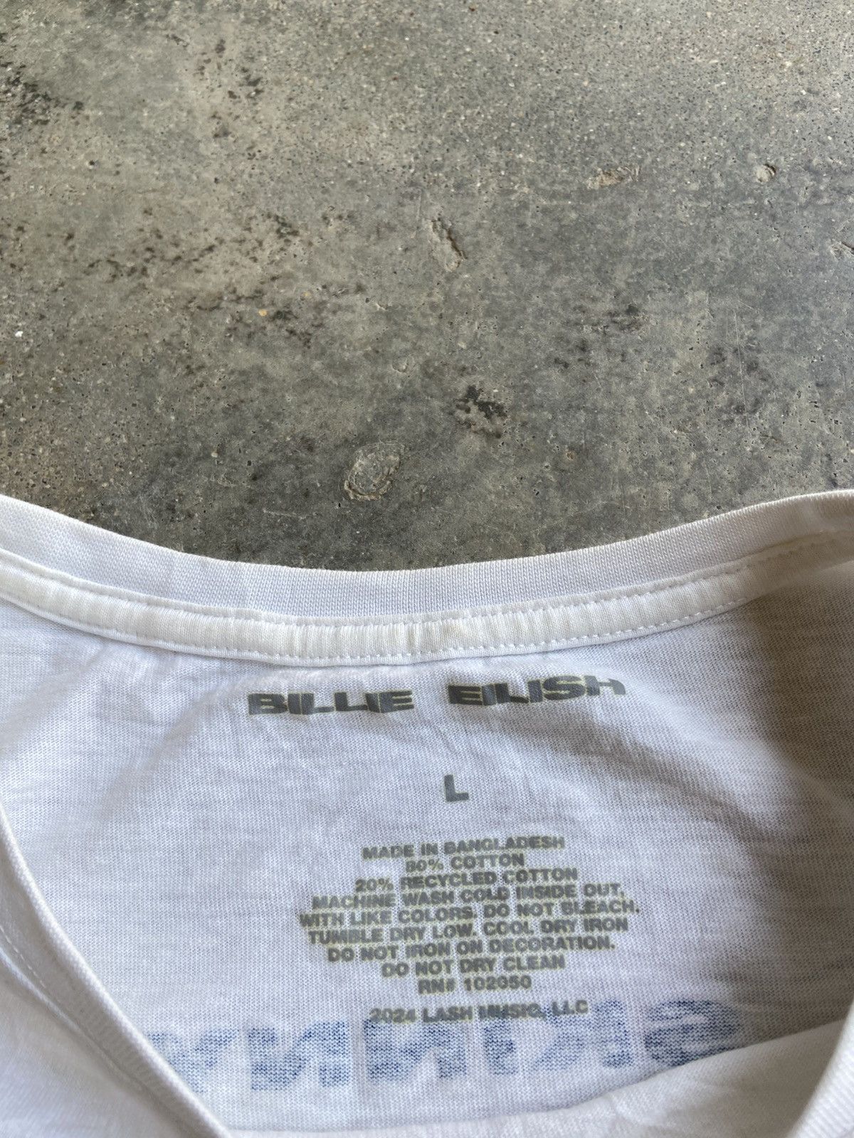 Billie Eilish BILLIE ELLISH HIT ME HARD AND SOFT RARE BOXY T-SHIRT Size US L / EU 52-54 / 3 - 8 Thumbnail