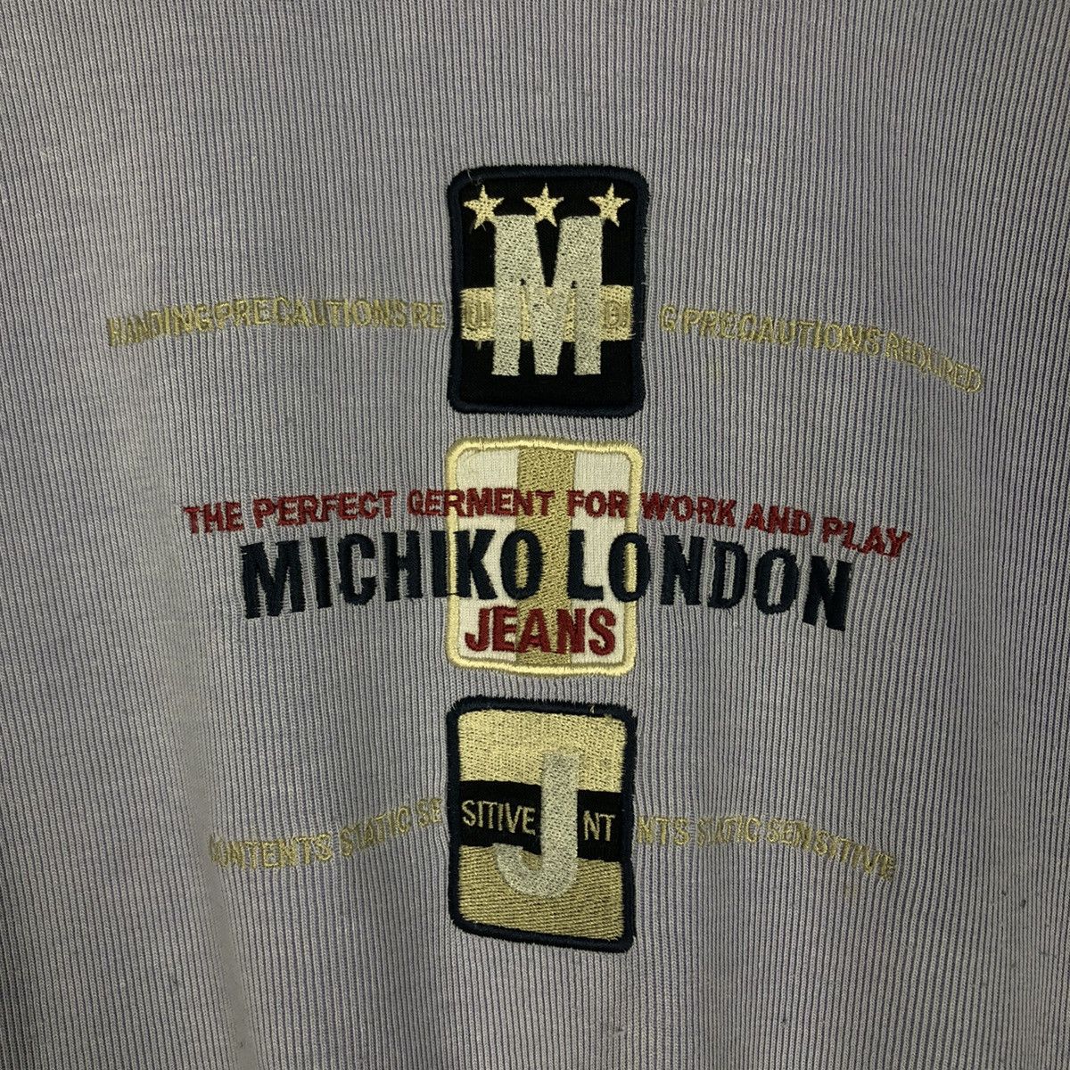 Japanese Brand × Vintage Vtg Sweatshirt Crewneck Michiko London Jean Embroidered Big Size US M / EU 48-50 / 2 - 13 Thumbnail
