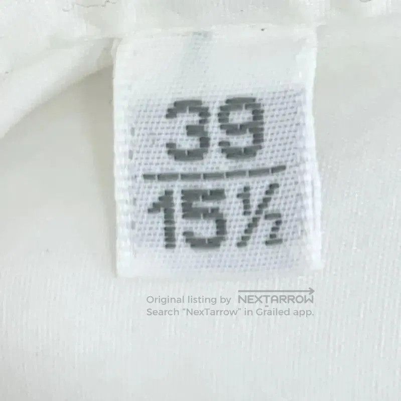 Lanvin Lanvin White Cotton Long Sleeve Shirt . Size US M / EU 48-50 / 2 - 5 Thumbnail