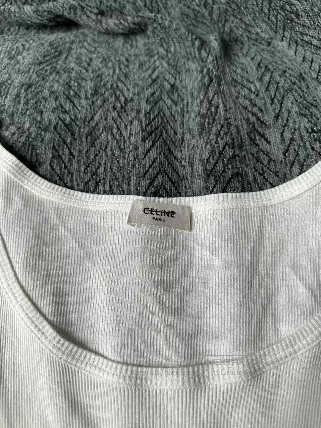 Celine CELINE Triomphe Tank Top| Size US XL / EU 56 / 4 - 3 Thumbnail