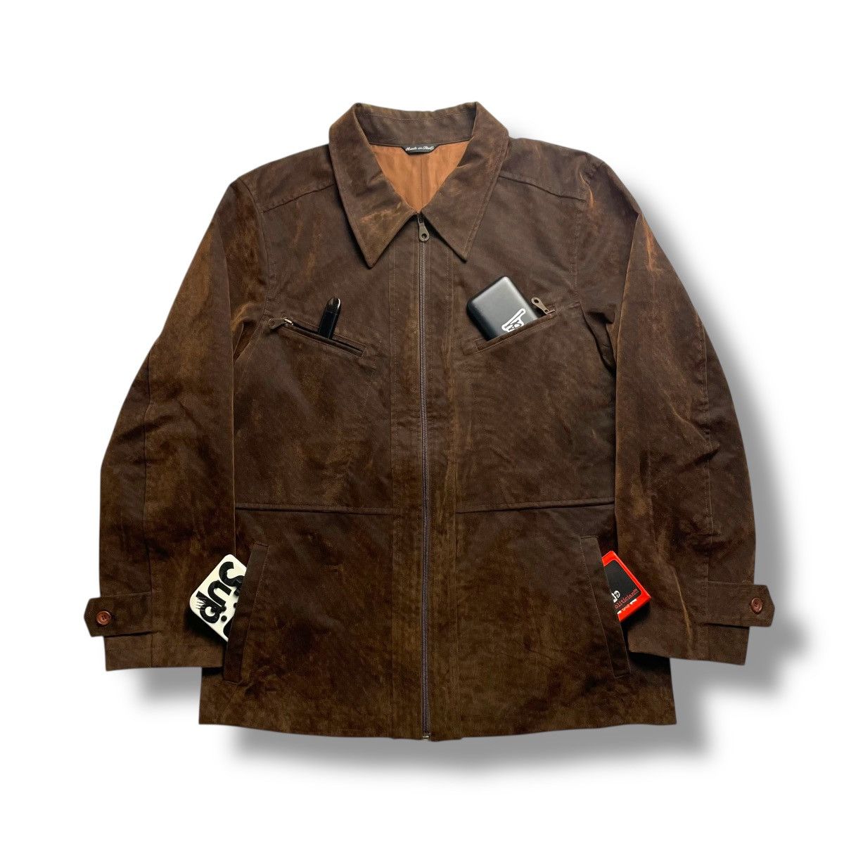 Isamu Katayama Backlash 🇯🇵 COMME CA DU MODE FULL ZIP CORDUROY JACKET Size US L / EU 52-54 / 3 - 1 Thumbnail