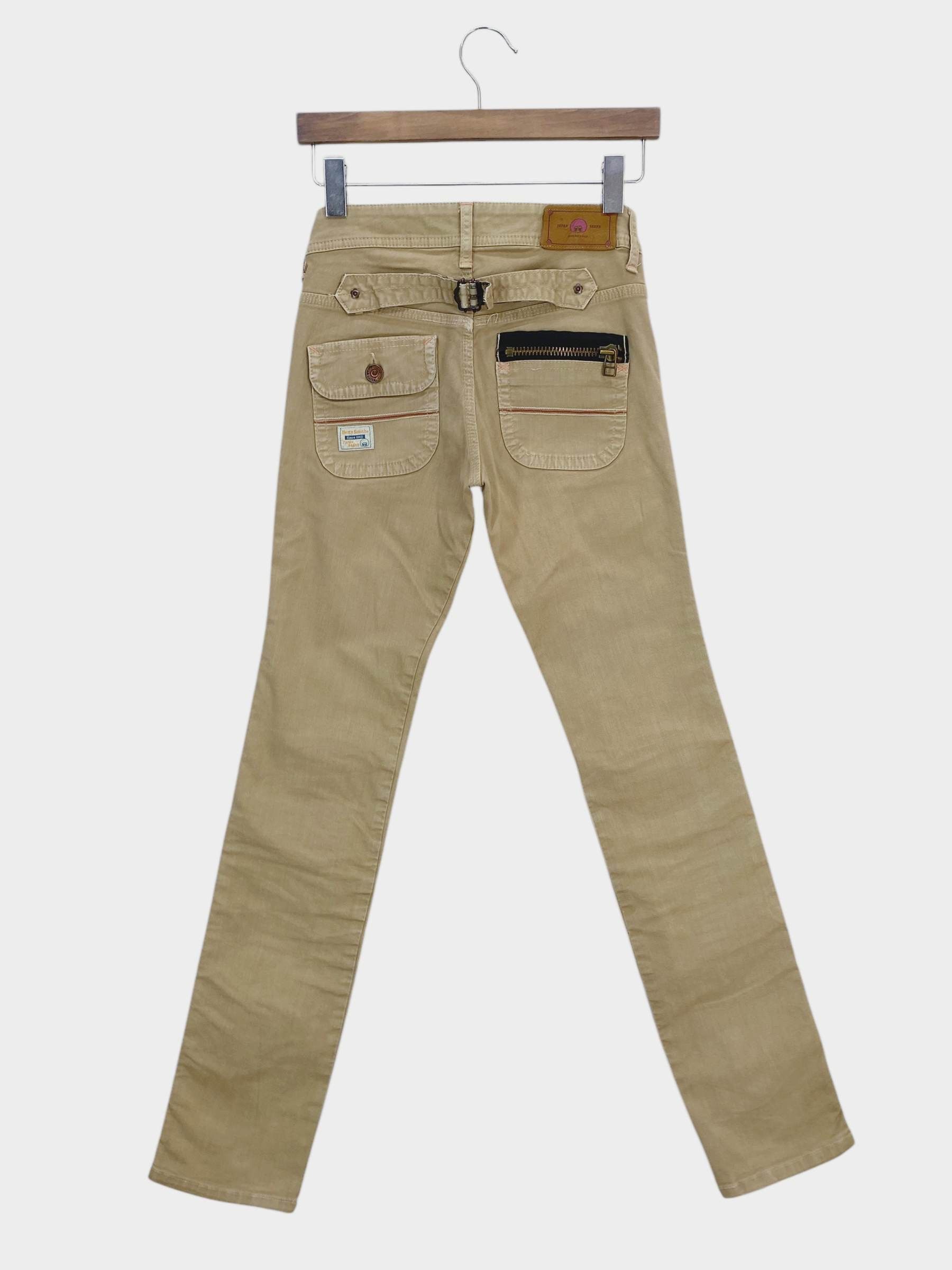 Japanese Brand Betty Smith Pants Buckle Back Pants Size 24" / US 00 / IT 34 - 1 Thumbnail