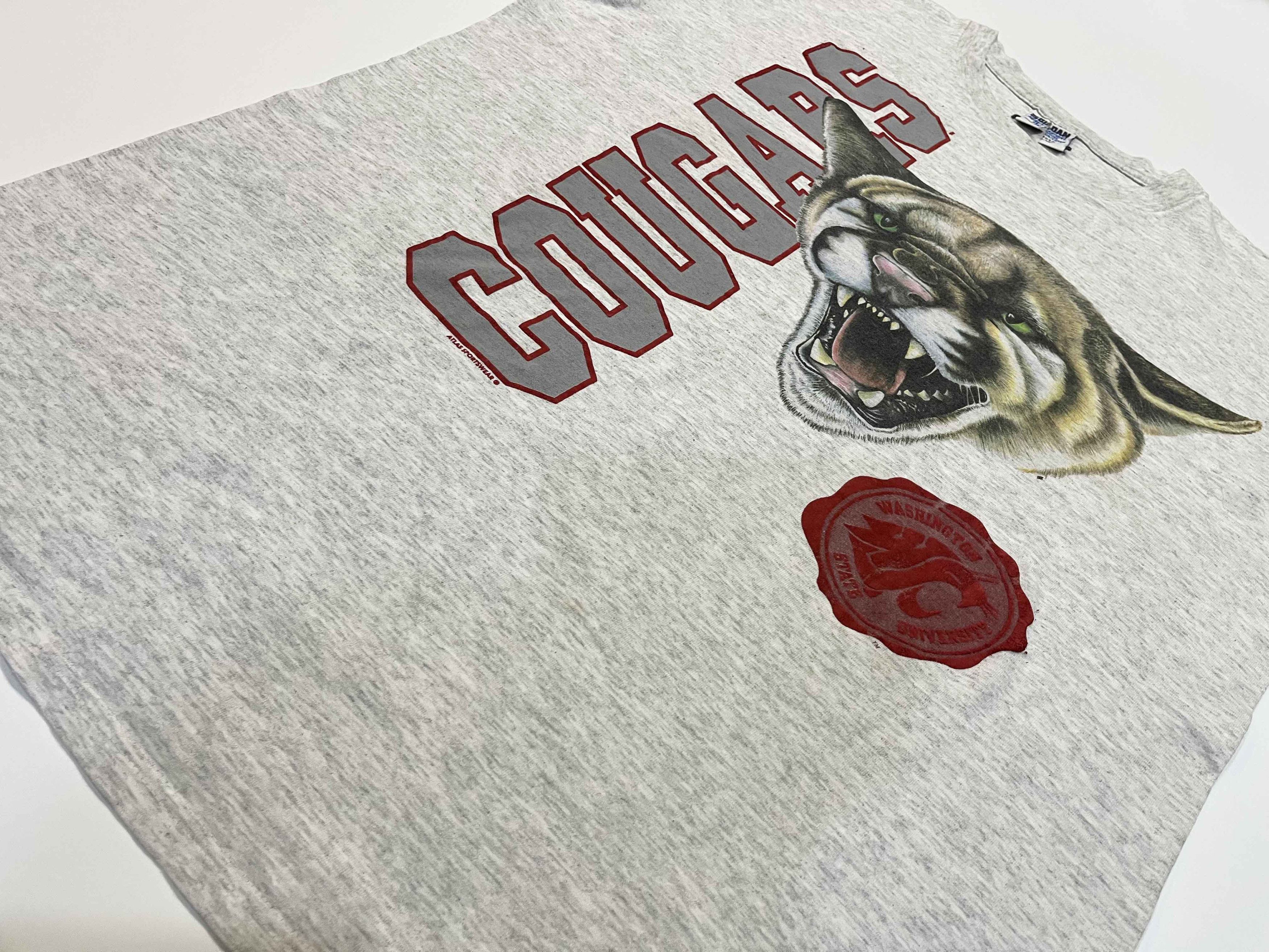 Gildan × NCAA × Vintage Vintage Gildan NCAA Washington State Cougars WSU T-Shirt Size US XL / EU 56 / 4 - 5 Thumbnail